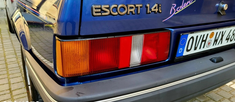 Ford Escort cena 12000 przebieg: 71000, rok produkcji 1989 z Łódź małe 781